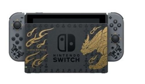 Consola Nintendo Switch Edición Monster Hunter Rise