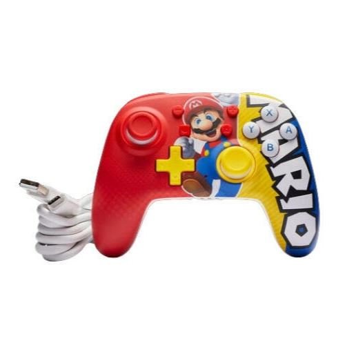 Mando inalámbrico PowerA Nano Mario Victory para Nintendo Switch