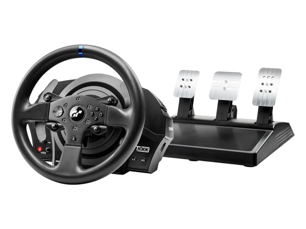 Volante + Pedales THRUSTMASTER T300 RS GT Edition EU Version (Inalámbrico - PS4 - Negro)