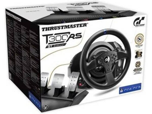Volante + Pedales THRUSTMASTER T300 RS GT Edition EU Version (Inalámbrico - PS4 - Negro)